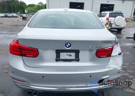 2017 BMW 330I из США, поврежденный, VIN WBA8B9G31HNU52441